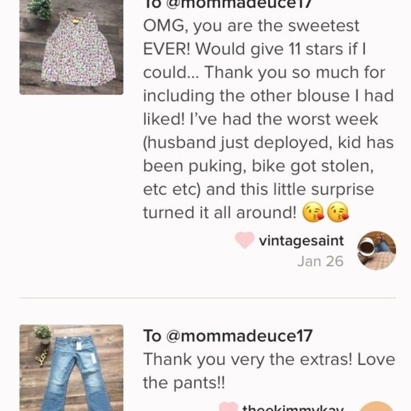 Buy with Confidence! Check out my love notes! - Picture 14 of 16